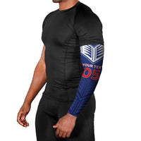 Super Toa Samoa Rugby Custom Arm Sleeves Warrior Spirit LT05