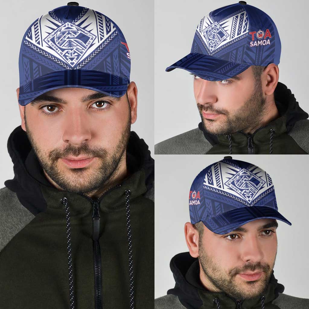 Super Toa Samoa Rugby Classic Cap Warrior Spirit - Polynesian Pride