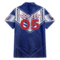 Super Toa Samoa Rugby Custom Hawaiian Shirt Warrior Spirit LT05