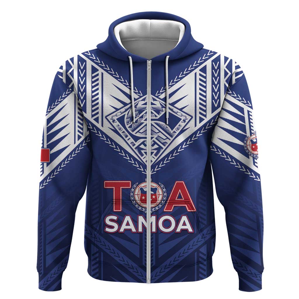 Super Toa Samoa Rugby Custom Hoodie Warrior Spirit LT05