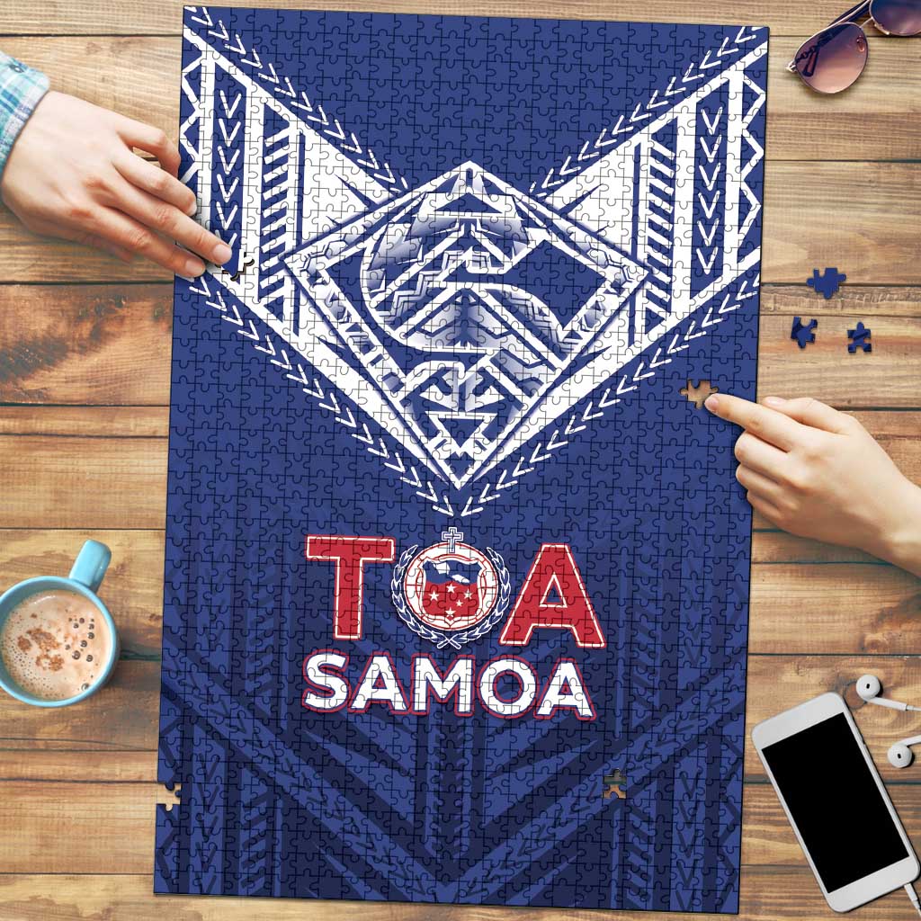 Super Toa Samoa Rugby Puzzle Warrior Spirit LT05