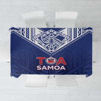 Super Toa Samoa Rugby Tablecloth Warrior Spirit LT05