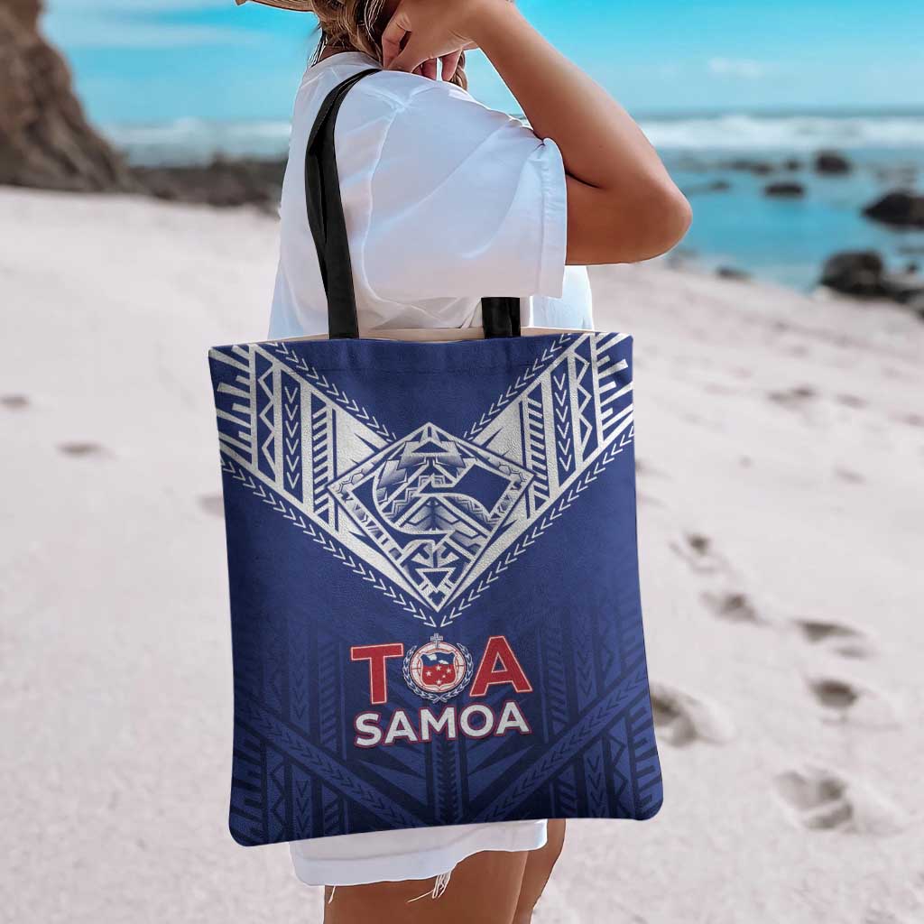 Super Toa Samoa Rugby Tote Bag Warrior Spirit LT05