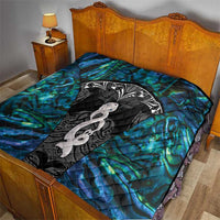 New Zealand Aotearoa Quilt Maori Taniwha Paua Shell LT05 - Polynesian Pride