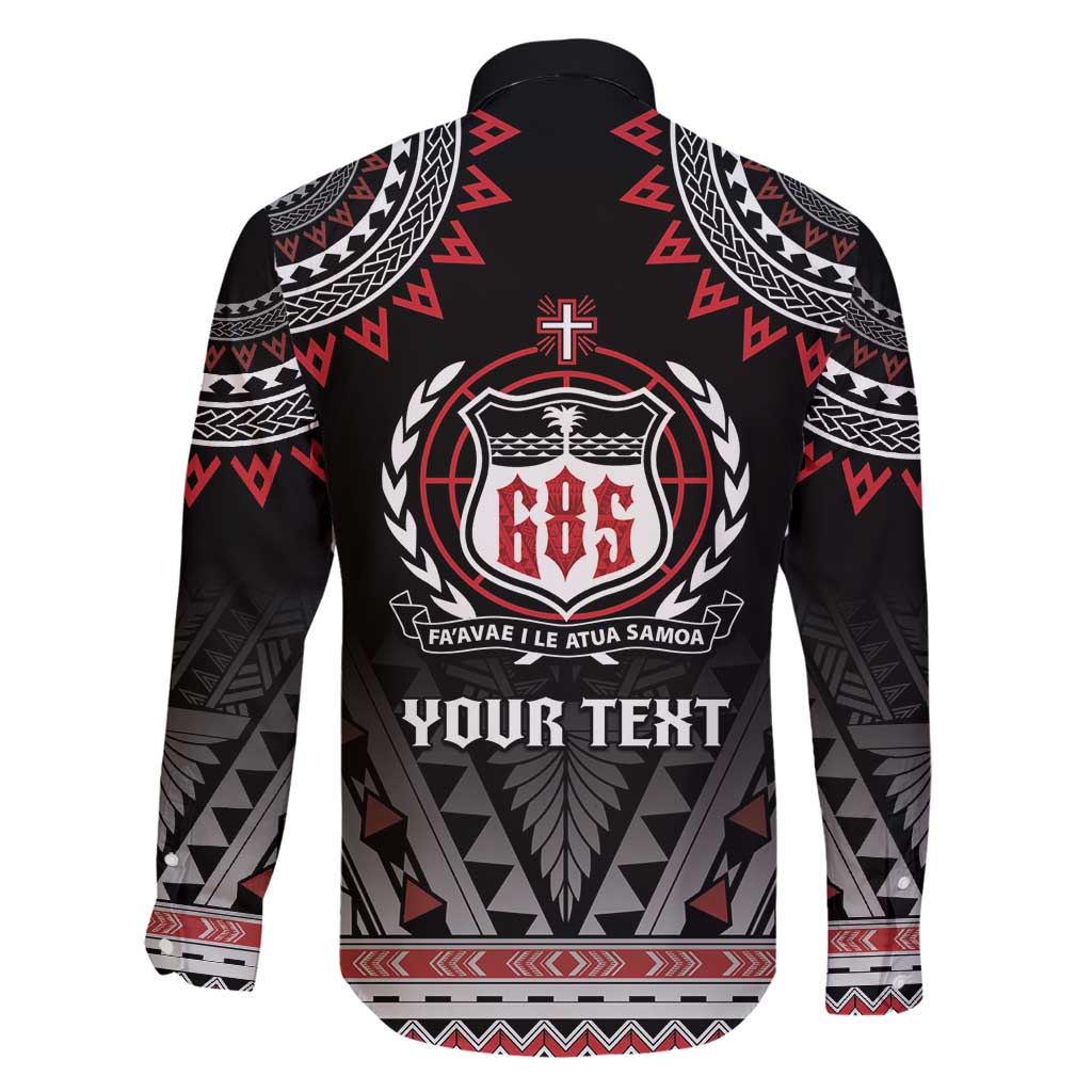 Personalised Samoa Black Saturday Family Matching Mermaid Dress and Hawaiian Shirt Samoa For Samoans