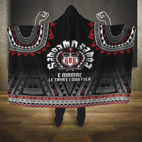 Samoa Black Saturday Hooded Blanket Samoa For Samoans LT05 - Polynesian Pride