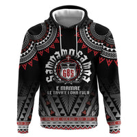 Personalised Samoa Black Saturday Hoodie Samoa For Samoans LT05 Pullover Hoodie Black - Polynesian Pride