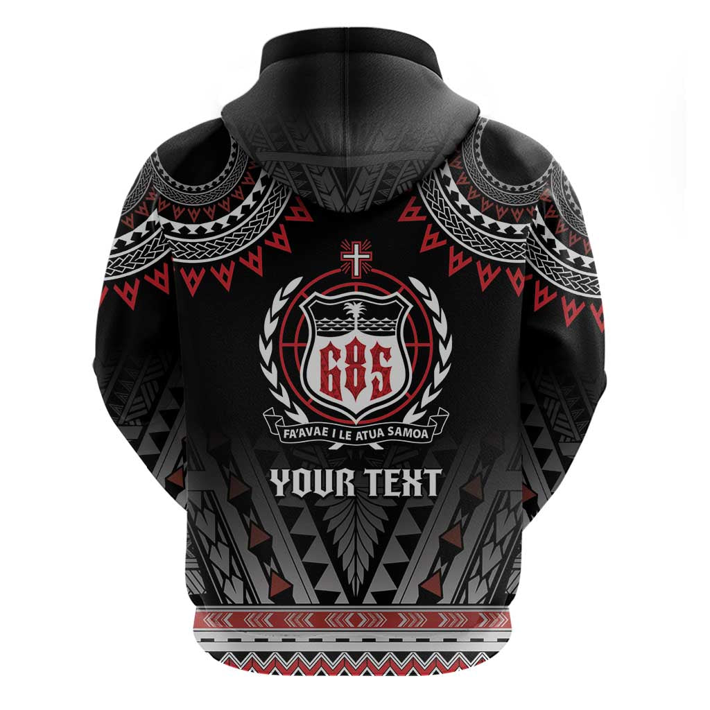 Personalised Samoa Black Saturday Hoodie Samoa For Samoans LT05 - Polynesian Pride