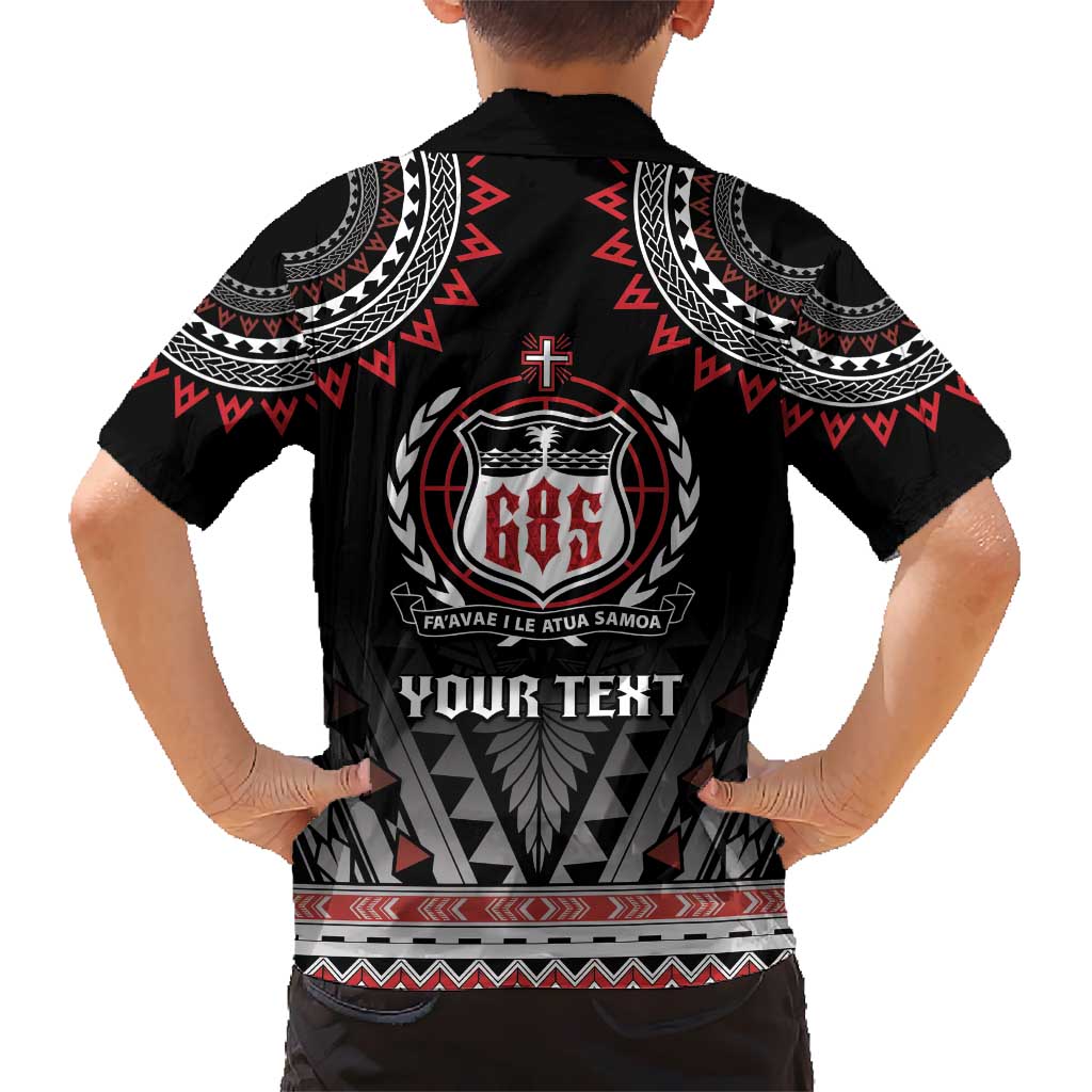 Personalised Samoa Black Saturday Kid Hawaiian Shirt Samoa For Samoans LT05 - Polynesian Pride