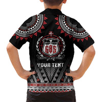 Personalised Samoa Black Saturday Kid Hawaiian Shirt Samoa For Samoans LT05 - Polynesian Pride