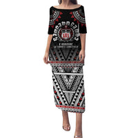 Personalised Samoa Black Saturday Puletasi Samoa For Samoans