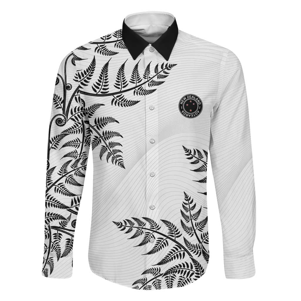Custom New Zealand Football Family Matching Off The Shoulder Long Sleeve Dress and Hawaiian Shirt Aotearoa Pride - Polynesian Pride
