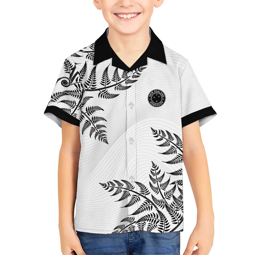 Custom New Zealand Football Family Matching Summer Maxi Dress and Hawaiian Shirt Aotearoa Pride - Polynesian Pride