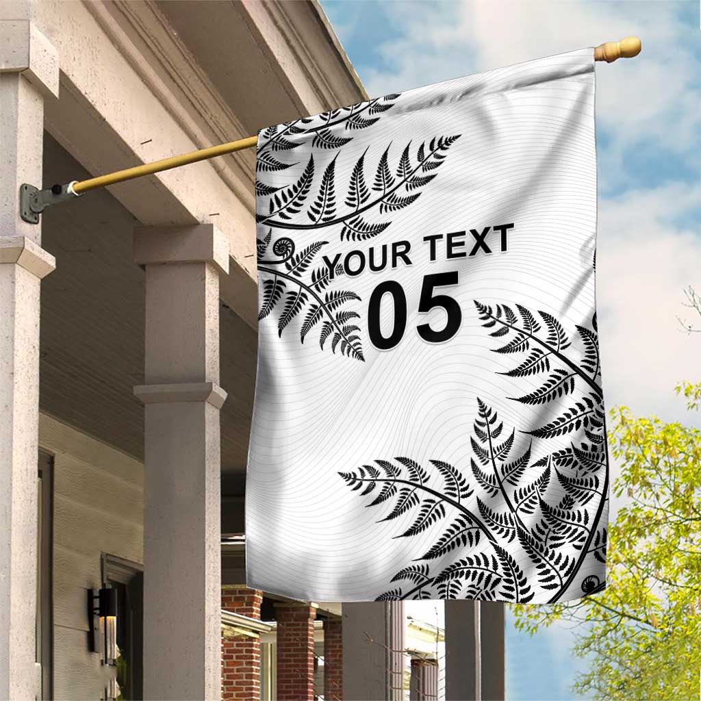 Custom New Zealand Football Garden Flag Aotearoa Pride - Polynesian Pride