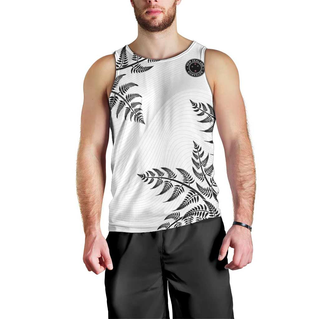 Custom New Zealand Football Men Tank Top Aotearoa Pride LT05 - Polynesian Pride