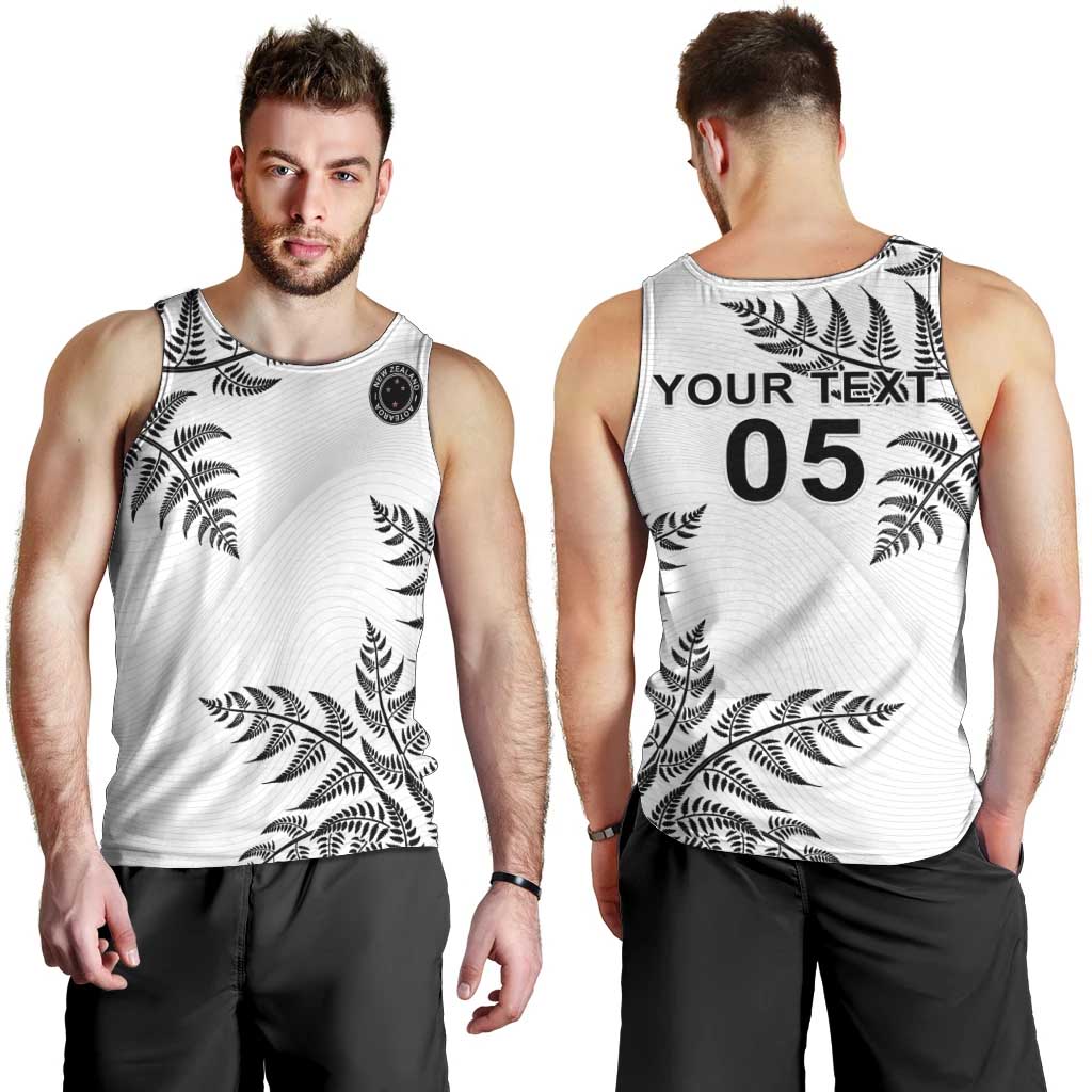 Custom New Zealand Football Men Tank Top Aotearoa Pride LT05 - Polynesian Pride