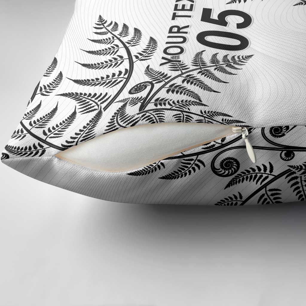 Custom New Zealand Football Pillow Cover Aotearoa Pride LT05 - Polynesian Pride