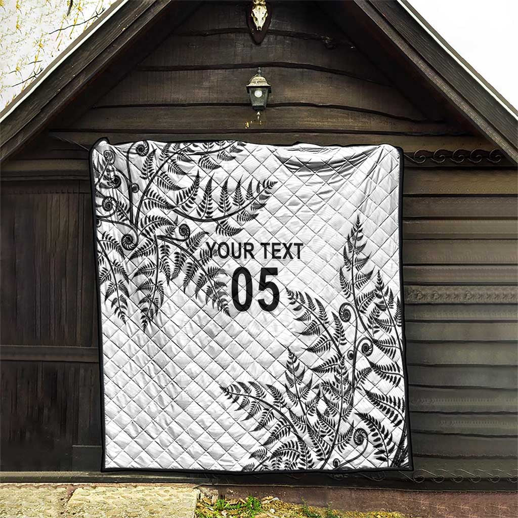 Custom New Zealand Football Quilt Aotearoa Pride - Polynesian Pride