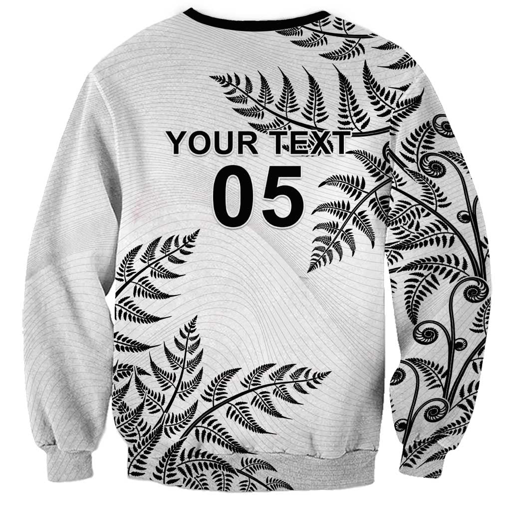 Custom New Zealand Football Sweatshirt Aotearoa Pride LT05 - Polynesian Pride