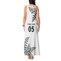 Custom New Zealand Football Tank Maxi Dress Aotearoa Pride - Polynesian Pride