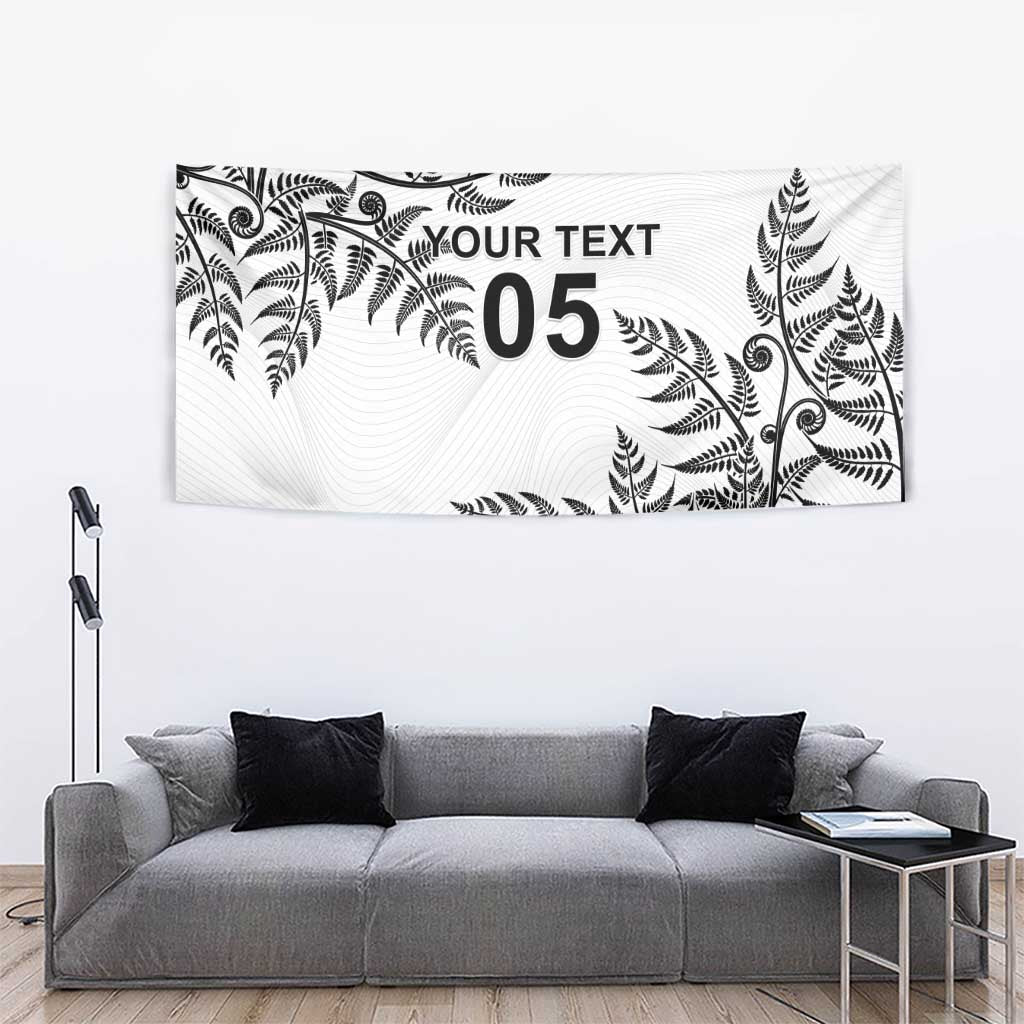 Custom New Zealand Football Tapestry Aotearoa Pride - Polynesian Pride