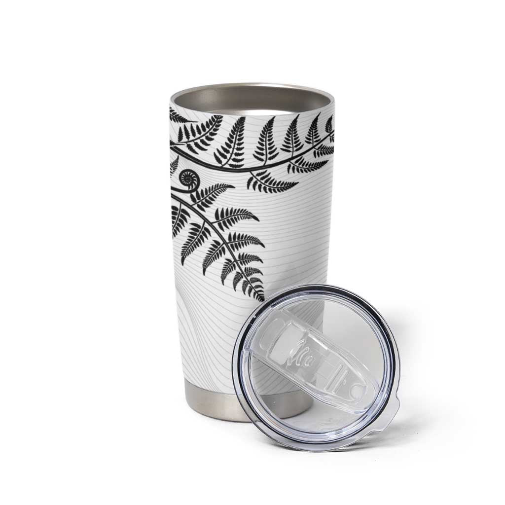 Custom New Zealand Football Tumbler Cup Aotearoa Pride LT05 - Polynesian Pride