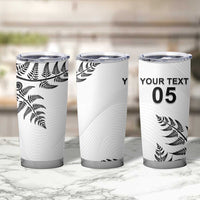 Custom New Zealand Football Tumbler Cup Aotearoa Pride LT05 - Polynesian Pride