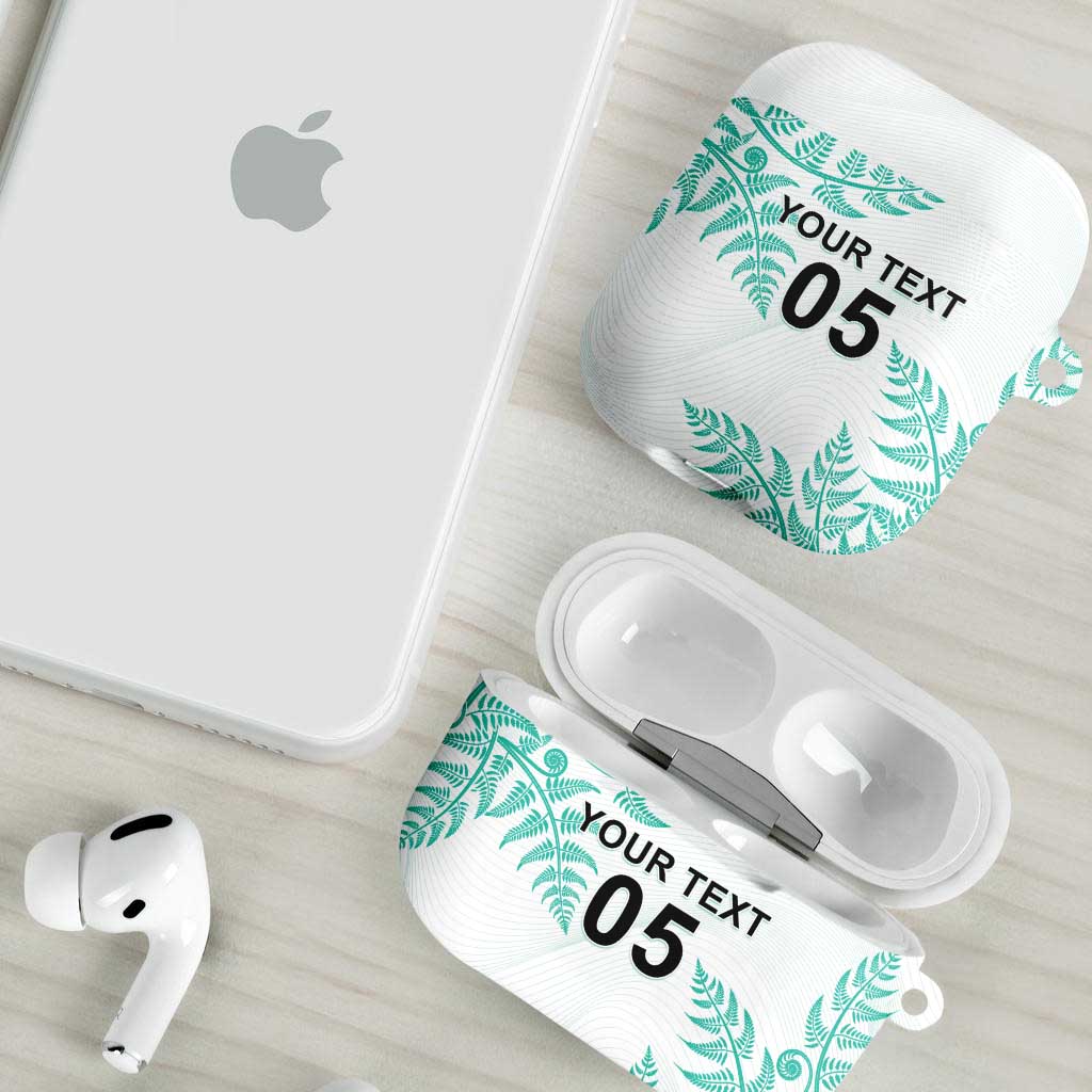 Custom New Zealand Football AirPods Case Aotearoa Pride Aqua Version LT05 - Polynesian Pride