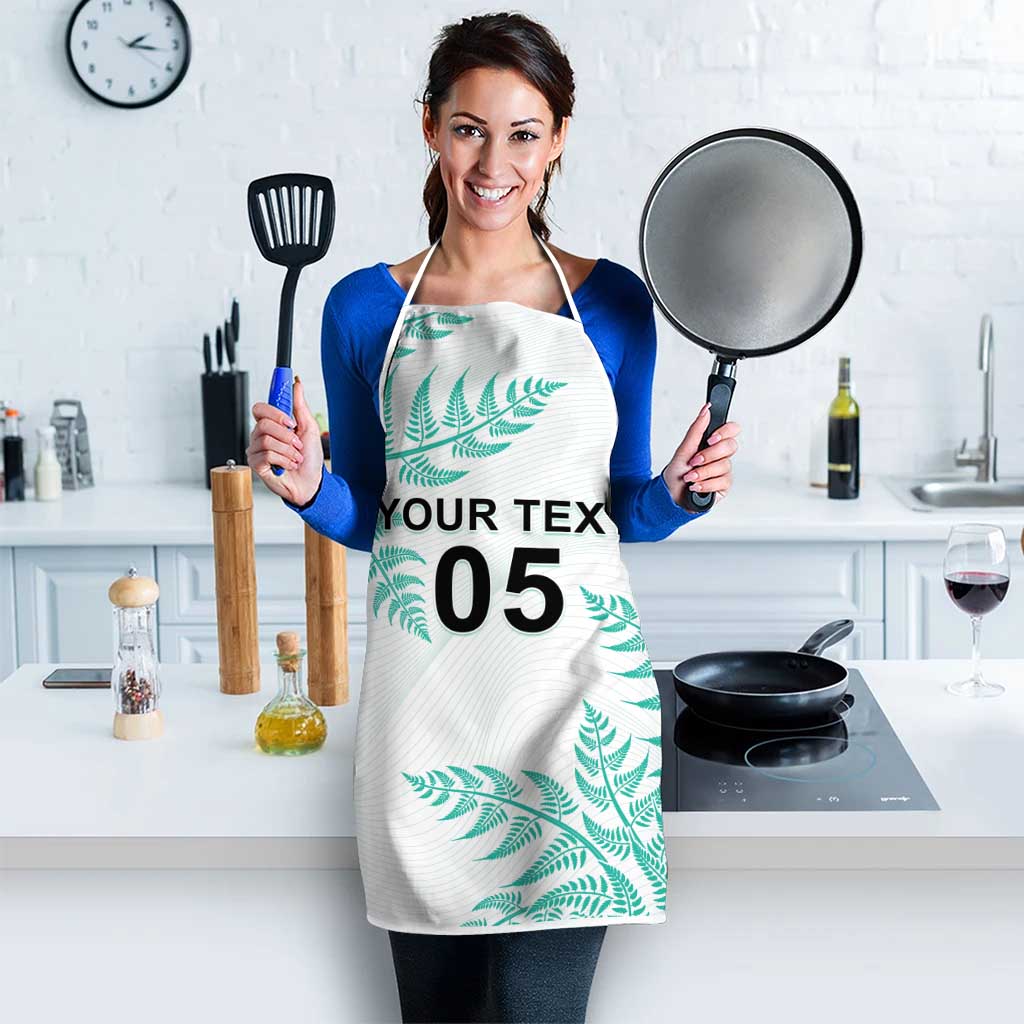 Custom New Zealand Football Apron Aotearoa Pride Aqua Version - Polynesian Pride
