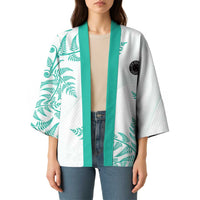Custom New Zealand Football Kimono Aotearoa Pride Aqua Version LT05 - Polynesian Pride
