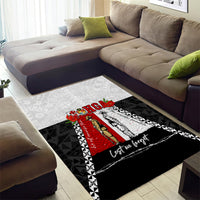 Tonga ANZAC Day Te Tau Manatui Kinautolu Area Rug Lest We Forget LT05 - Polynesian Pride