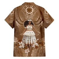 Bula Fiji Women's Day Family Matching Puletasi and Hawaiian Shirt With Fijian Tapa Pattern LT05 - Polynesian Pride