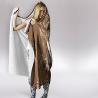 Bula Fiji Women's Day Hooded Blanket With Fijian Tapa Pattern LT05 - Polynesian Pride