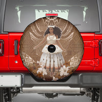 Bula Fiji Women's Day Spare Tire Cover With Fijian Tapa Pattern LT05 - Polynesian Pride