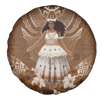 Bula Fiji Women's Day Spare Tire Cover With Fijian Tapa Pattern LT05 - Polynesian Pride