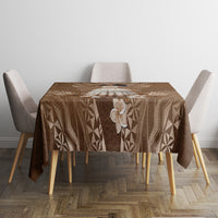 Bula Fiji Women's Day Tablecloth With Fijian Tapa Pattern LT05 - Polynesian Pride