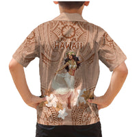 Hawaii Women's Day Family Matching Mermaid Dress and Hawaiian Shirt With Polynesian Pattern LT05 - Polynesian Pride