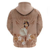 Hawaii Women's Day Hoodie With Polynesian Pattern LT05 - Polynesian Pride