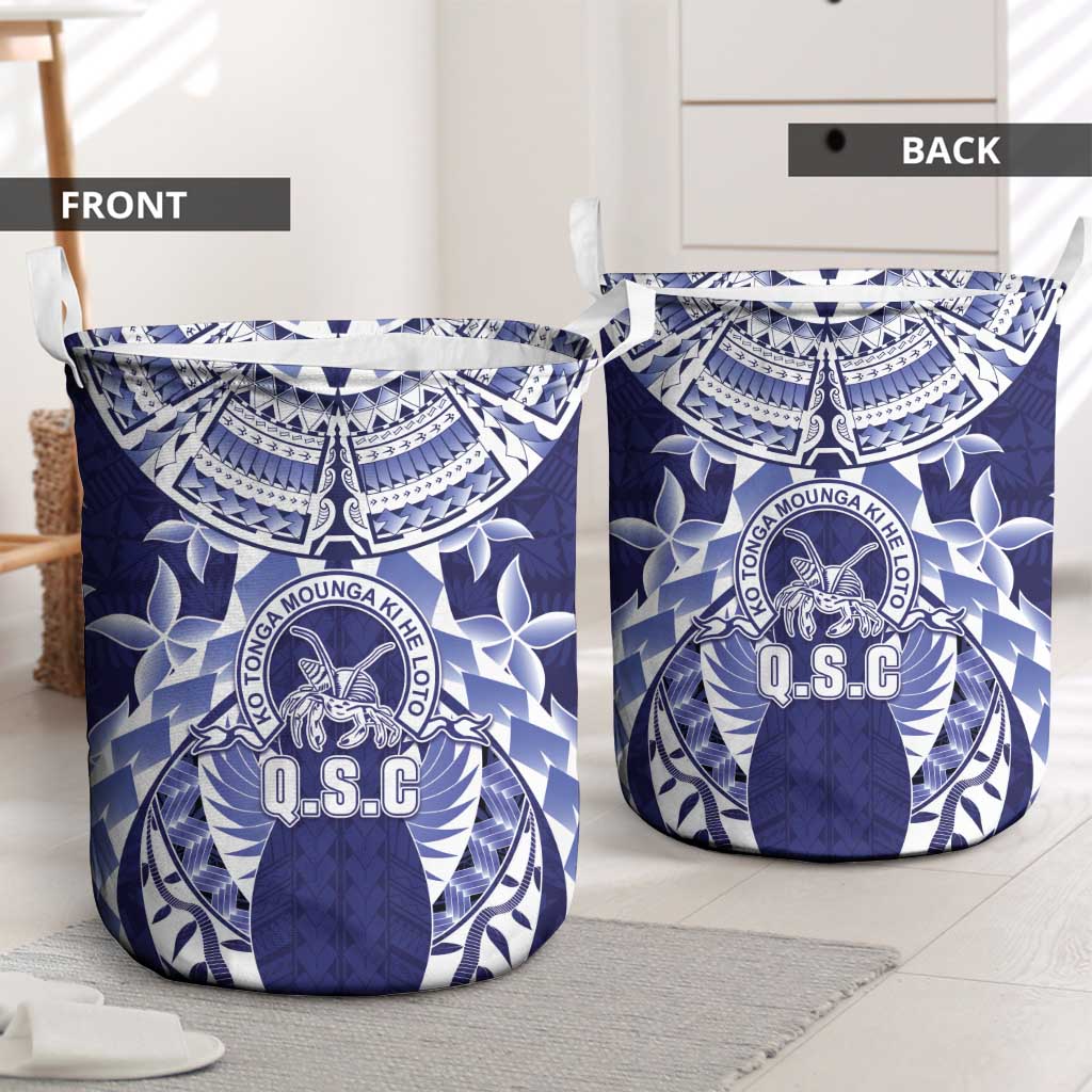 Tonga Queen Salote College Laundry Basket Centenary Navy Version