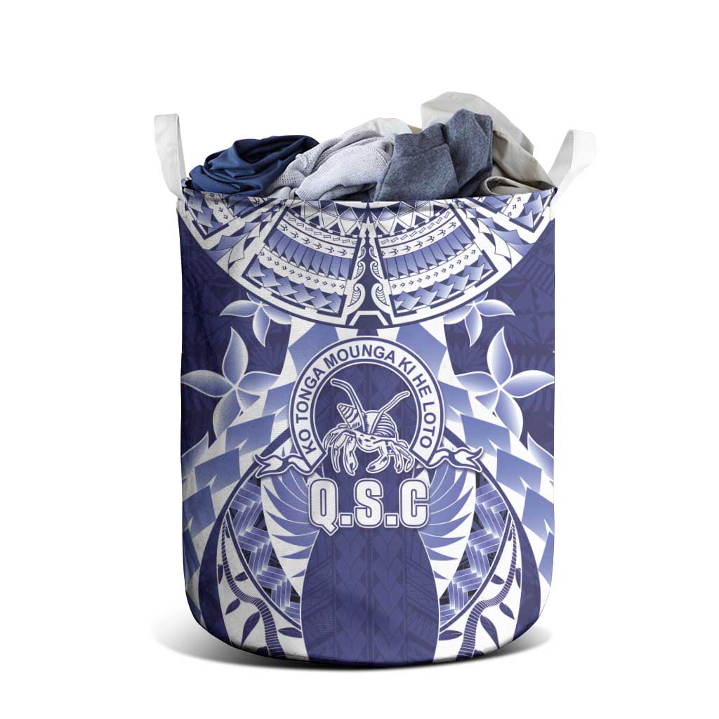 Tonga Queen Salote College Laundry Basket Centenary Navy Version