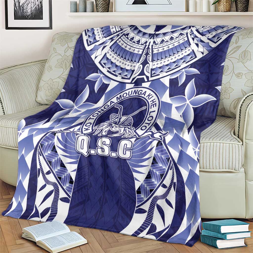 Tonga Queen Salote College Blanket Centenary Navy Version