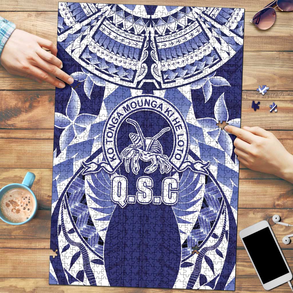 Tonga Queen Salote College Puzzle Centenary Navy Version
