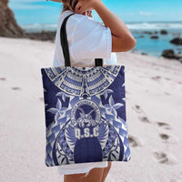 Tonga Queen Salote College Tote Bag Centenary Navy Version