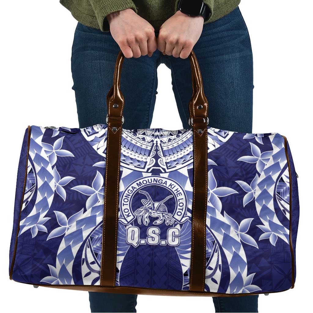 Tonga Queen Salote College Travel Bag Centenary Navy Version