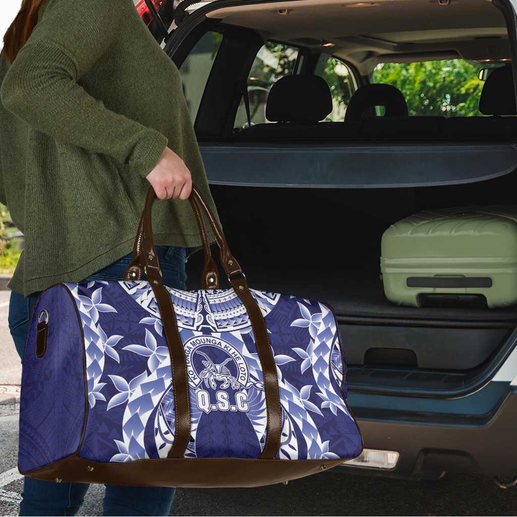 Tonga Queen Salote College Travel Bag Centenary Navy Version