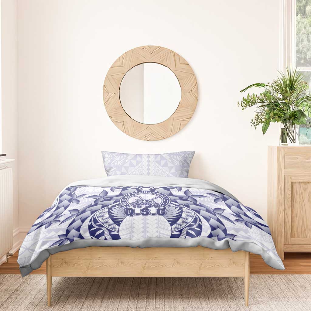 Tonga Queen Salote College Bedding Set Centenary White Version