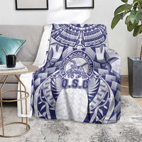 Tonga Queen Salote College Blanket Centenary White Version