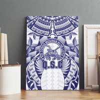 Tonga Queen Salote College Canvas Wall Art Centenary White Version