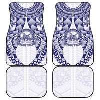 Personalised Tonga Queen Salote College Car Mats Centenary White Version
