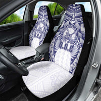 Tonga Queen Salote College Car Seat Cover Centenary White Version